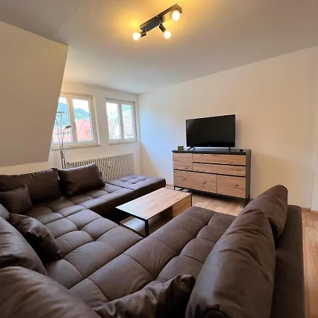 Apartment Ferienwohnung Kinzigblick - Balkon - Fuer Kinder - Mit Bettwaesche & Handtuecher *