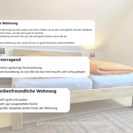 Apartamento Kinzigblick - Balkon - Für - Mit Bettwäsche&handtücher